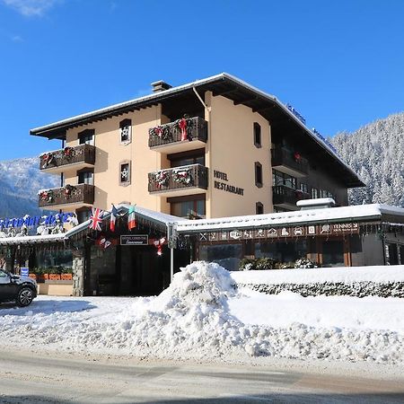 Chris-Tal Hotel Les Houches Buitenkant foto