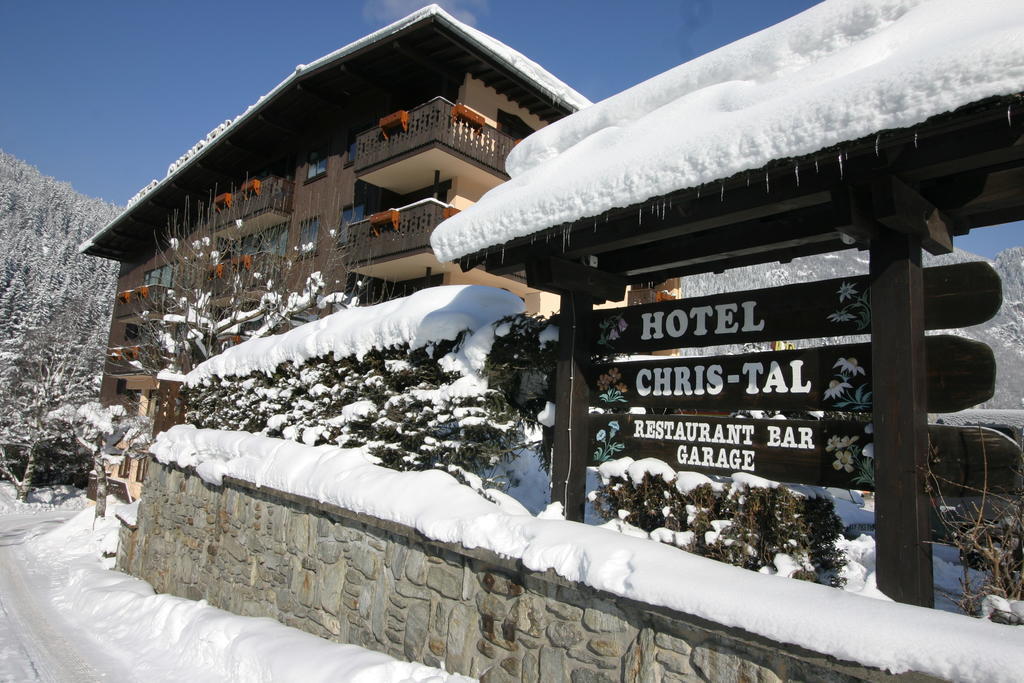 Chris-Tal Hotel Les Houches Buitenkant foto