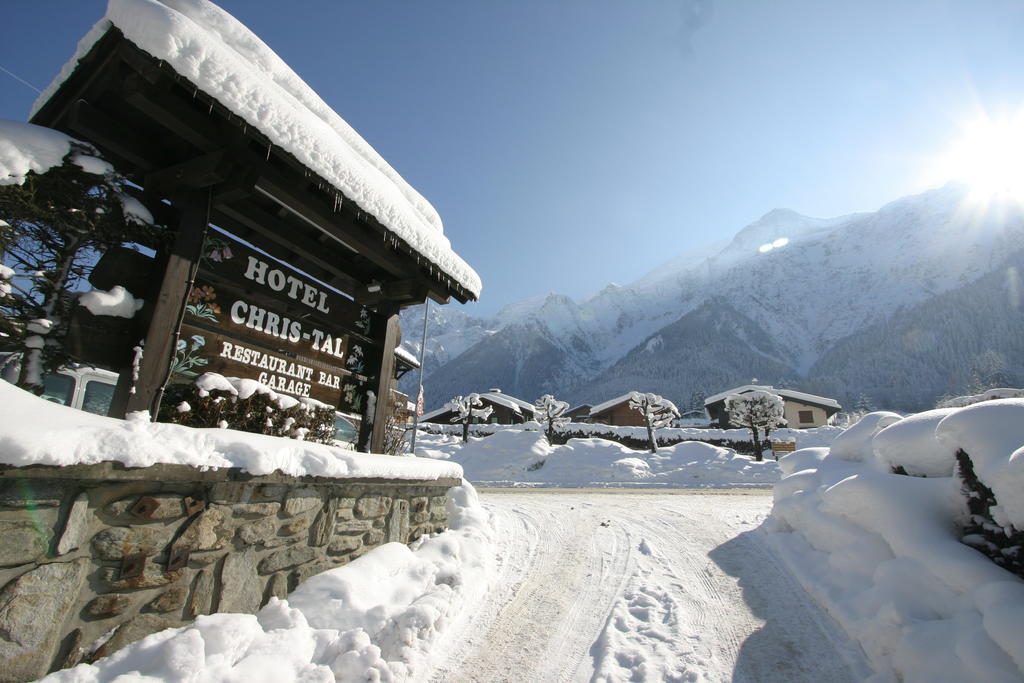 Chris-Tal Hotel Les Houches Buitenkant foto